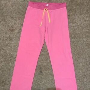 Figs Pink Technical Collection Pants